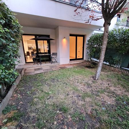 Appartement Standing 2 Pieces Avec Jardin Entre Paris & Dysney Bry-sur-Marne Exterior foto